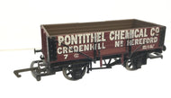 R6072 HORNBY 5-plank wagon "PONTITHEL CHEMICALS" No 7 - BOXED