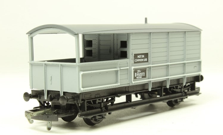 R6076 HORNBY GWR Toad Brake Van in BR grey - B950572 - BOXED