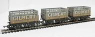 R6151-P01 HORNBY "CILBERT" Coke Wagons, 211, 212 and 218 - Three Wagon Pack, missing outer sleeve - BOXED