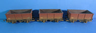 R6155-P01 HORNBY 25 Ton BR Stone mineral wagons in BR bauxite B385641, B385642 & B385643, weathered, pack of 3- UNBOXED