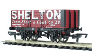 R6518 HORNBY 7 plank wagon - 'Shelton Iron Steel & Coal Co. Ltd' - BOXED
