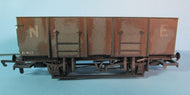 R6644-P01 HORNBY Steel mineral wagon "N E" waethered - BOXED