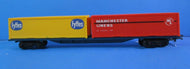 R677 HORNBY Container 2 by 30 foot containers: FYFFES and MANCHESTER LINERS - UNBOXED