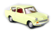 R7027 HORNBY Ford Anglia 105E saloon in Pale Yellow