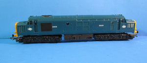 R751-P02 HORNBY Class 37 D6830 in BR blue, pick ups on both bogies - UNBOXED