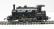 R782 HORNBY Class 0F Pug 0-4-0ST 56025 "Smokey Joe" in  Black - UNBOXED