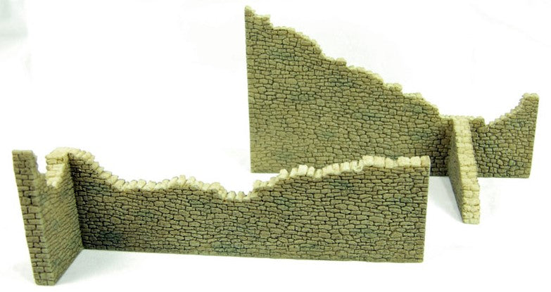 R8726 HORNBY Ruined Castle Wall Joints, Used - UNBOXED