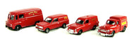RM2004 CORGI Royal Mail Se: Morris LD, Morris 1000 van, Ford Anglia van and Bedford HA van - UNBOXED
