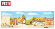 SK-50 PECO Backscene Medium market town, extensions