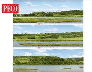 SK-P01 PECO  River Valley Photographic Backscene (3 sheets: total length 2.4 metres)