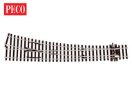 SL-E187 PECO Curved LH  Electrofrog Finescale code 75