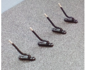 SR12 Hobby Co 4 ground level point levers - painted - OO Gauge