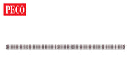ST-204 PECO  Set Track long straight 670mm.  Interchangeable with Hornby R603
