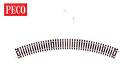 ST-221 PECO  1st Radius double curve nickel silver rail - identical to Hornby R605