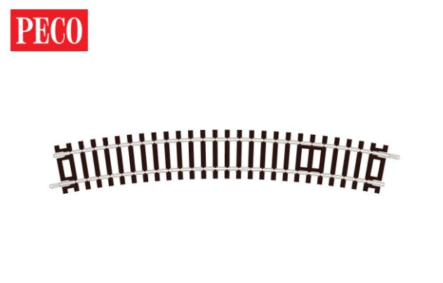 ST-230 PECO  3rd Radius single curve - Set Track (Replaces Hornby R608)