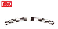 ST-231 PECO  3rd Radius double curve - Set Track (Replaces Hornby R609)