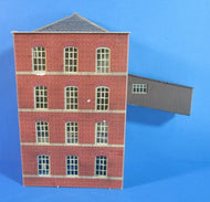UB020 Factory Building - half relief