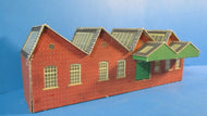 UB022 Factory Building - half relief