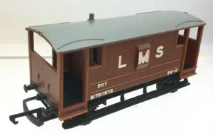 W4311P WRENN 20T Brake Van M730973 in LMS Bauxite - pre-owned like new - BOXED