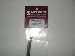 SP-0620 SLATERS  Plastic rod 0.020 inch diameter