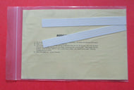 MM-1040 MODELMASTER cream  lining 6 strips