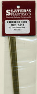 SP-1214 SLATERS  0.030 inch brass wire pack of 10 by 12 inches long
