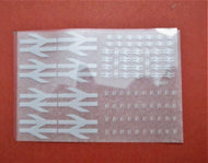 REP-22003 REPLICA Intercity white lettering 2mm (N Gauge)