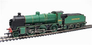 32-155 BACHMANN Class N 2-6-0 1854 and tender in SR malachite green - BOXED