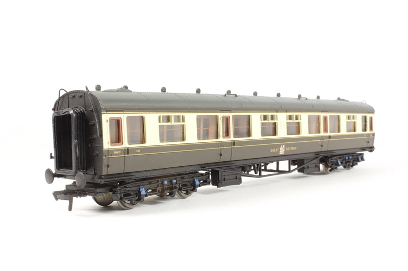 Copy of 34-050C BACHMANN Collett 60' 3rd class coach 1155 in GWR Chocolate and Cream - BOXED
