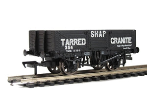 37-035 BACHMANN 5 plank open wagon with steel floor 354 "Shap Tarred Granite"