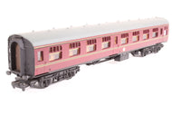 37107 MAINLINE  BR SK 2nd class Coach crimson  M25390 - BOXED