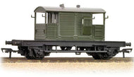38-404 BACHMANN SR 25T Pill Box Brake Van in BR Departmental olive green