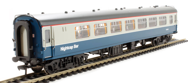 39-321 BACHMANN Mk1 BSP Pullman bar 2nd coach in BR blue & grey - M354E - working table lamps - BOXED