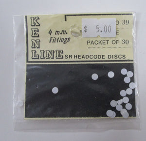 Ken-39 KENLINE SR Head Code Disks, pack of 30