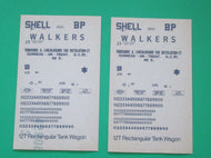 SP-S4048 SLATERS 12 ton rectangular tank wagon Lettering - OO Gauge