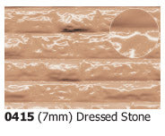 SP-0415 SLATERS  Dressed Stone Embossed Sheet,  A4 sheet - O gauge