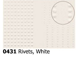 SP-0431 SLATERS  Varied rivets embossed sheet. Suitable for all scales, A4 sheet