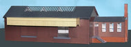 46M6 PROTOTYPE MODELS  LMS Goods Shed at Uppingham - card building kit - OO gauge