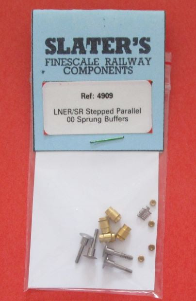 SP-4909 SLATERS LNER/SR stepped parallel sprung buffers (formerly Cave ...
