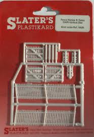 SP-4A06 SLATERS GWR Ramps fencing and gates - OO Gauge