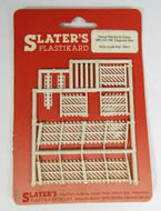 SP-4A11 SLATERS Ramp fencing and gates MR/GC/NE Diagonal slats - OO Gauge