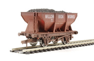 4F-033-006 DAPOL 24 ton Steel Ore Hopper Millon Iron Works - weathered