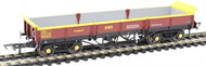 4F-043-007 DAPOL YCV 'Turbot' bogie ballast wagon DB978279 in EWS maroon