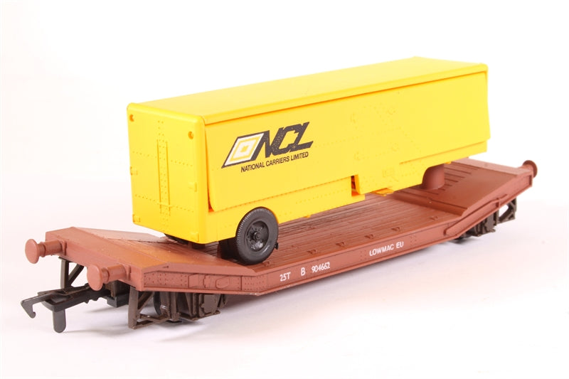 54052-8 (GMR) AIRFIX Lowmac DR.X Module in BR Bauxite