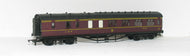 54251-3 AIRFIX (GMR} LMS 57' Non-corridor Brake 3rd 25250 in Maroon - BOXED