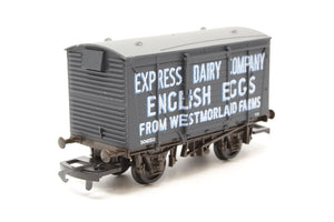 54301-7 GMR (AIRFIX) 12T Ventilated Van - "Express Dairy English Eggs 506150" - BOXED