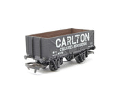 54390-7 GMR (AIRFIX) 7-Plank Open Wagon - "Carlton Collieries Association". no. 4372 - BOXED