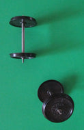 SP-7124 SLATERS Standard Maunsell Coach Wheels 3'7" (25.2mm) 2 pairs - O Gauge
