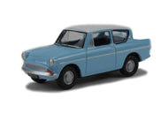 76105007 OXFORD DIECAST Ford Anglia in light blue/Ermine white - UNBOXED