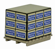 76ACC007 OXFORD DIECAST Pallet load "Reckitts Starch" (pack of 4)